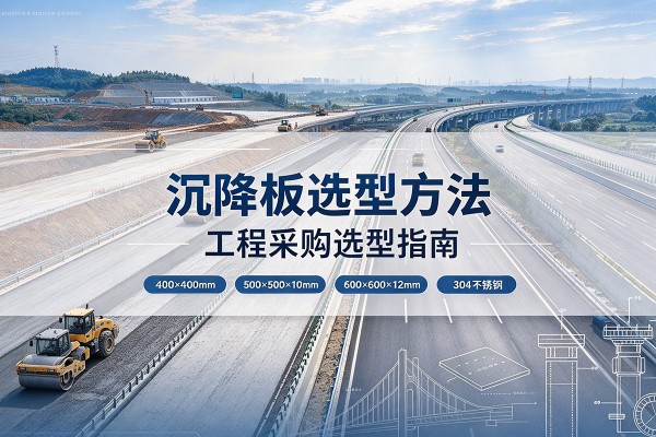 许昌沉降板选择方法