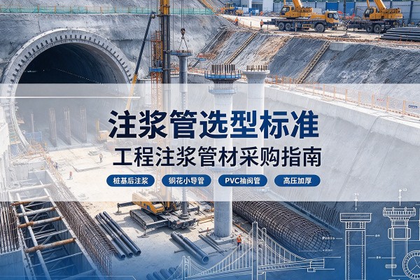 许昌注浆管选型标准