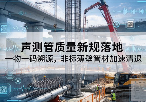 许昌声测管质量新规落地，一物一码溯源，非标薄壁管材加速清退