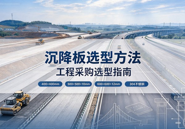 许昌沉降板选择方法