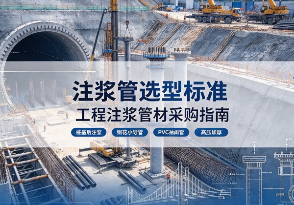许昌注浆管选型标准